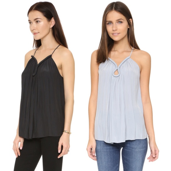 Ramy Brook Valentina Keyhole Sleeveless Top In Orchid - Picture 8 of 8